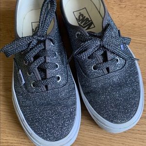 Vans silver sparkly! Women’s size 7